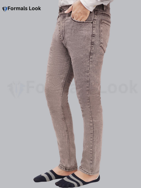 Brown Color Imported Stuff Ultra Stretch Jeans Pant